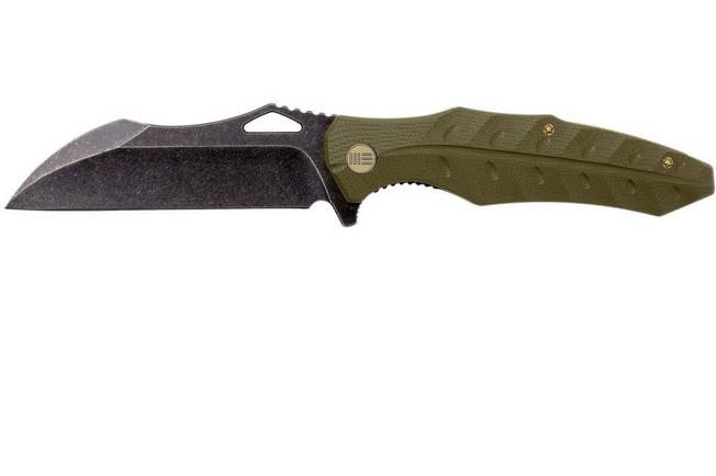 Bild für WE Knife 701A Taschenmesser, Green G10, blackwashed blade
