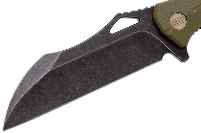 Bild für WE Knife 701A Taschenmesser, Green G10, blackwashed blade