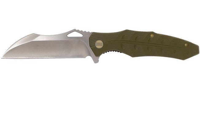 Bild für WE Knife 701B Taschenmesser, Green G10, satin blade