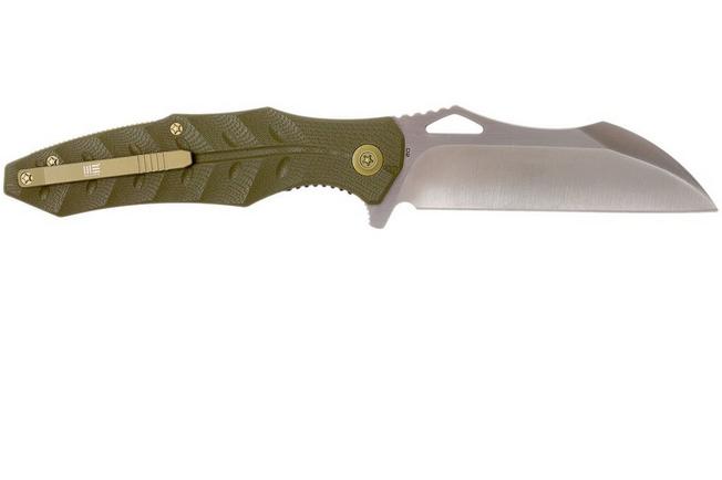 Bild für WE Knife 701B Taschenmesser, Green G10, satin blade