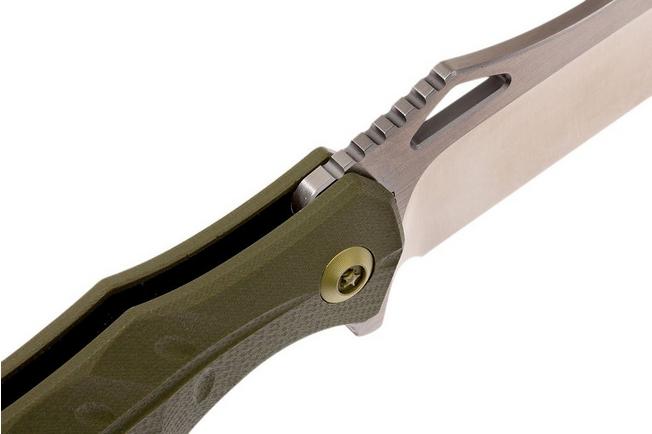 Bild für WE Knife 701B Taschenmesser, Green G10, satin blade