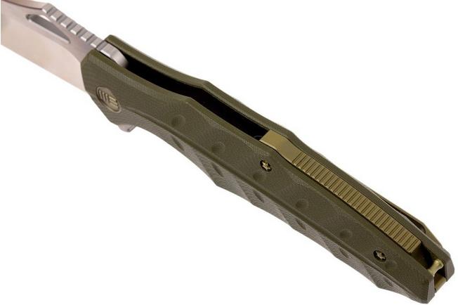 Bild für WE Knife 701B Taschenmesser, Green G10, satin blade