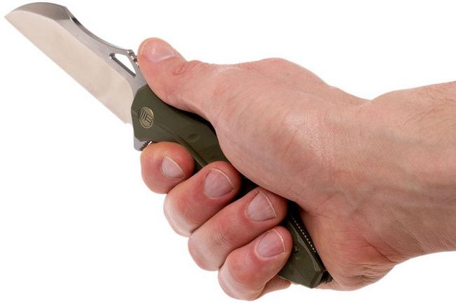 Bild für WE Knife 701B Taschenmesser, Green G10, satin blade