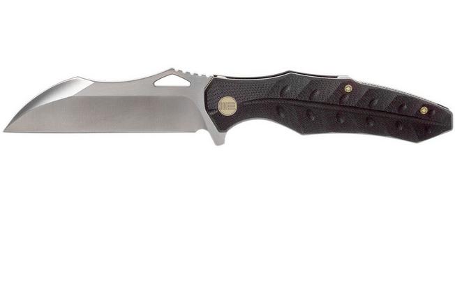 Image for WE Knife 701F pocket knife, Black G10, satin blade