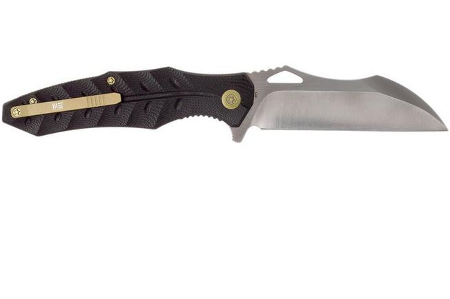 Image for WE Knife 701F pocket knife, Black G10, satin blade