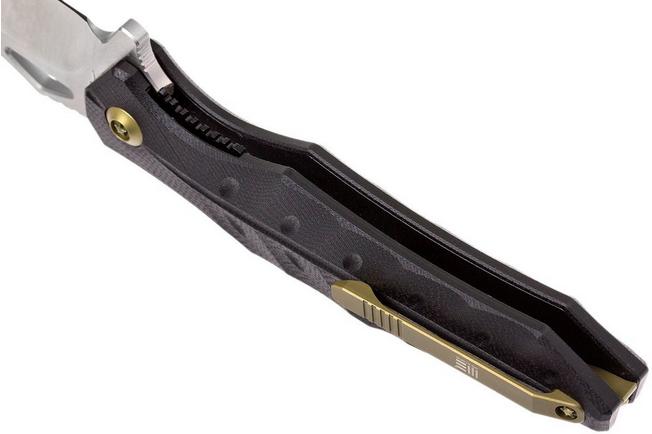 Image for WE Knife 701F pocket knife, Black G10, satin blade