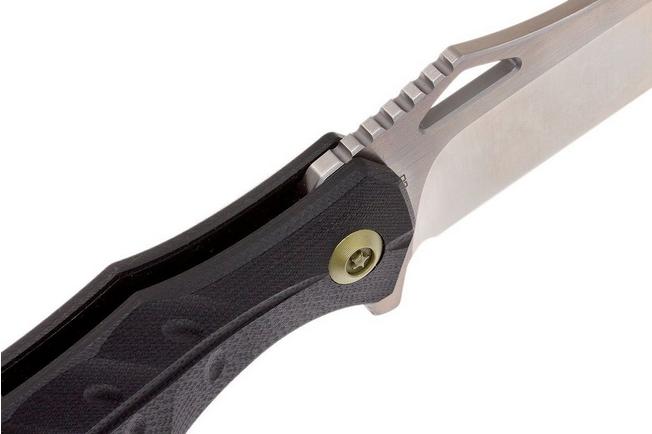 Image for WE Knife 701F pocket knife, Black G10, satin blade