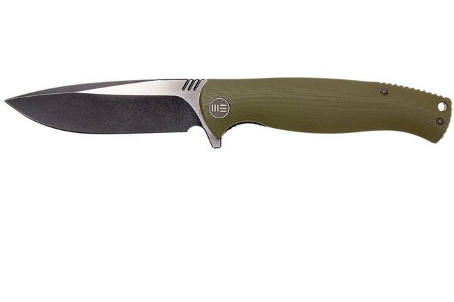 Bild für WE Knife 703A Taschenmesser, Green G10, blackwash/satin blade