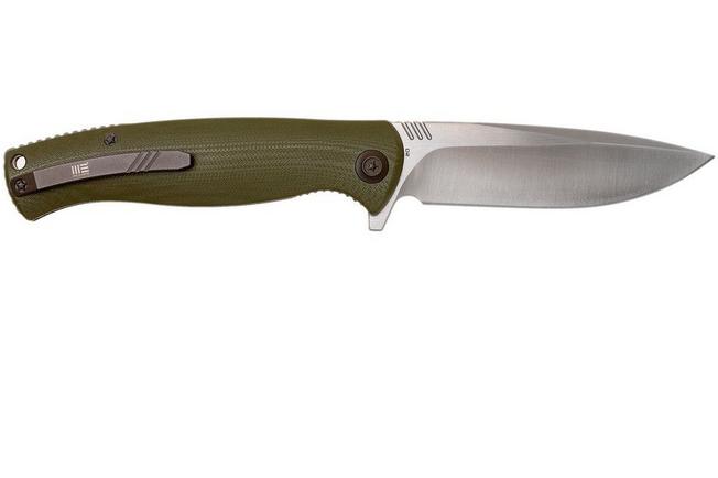 Image for WE Knife 703B pocket knife, Green G10, satin blade