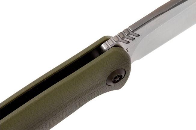 Image for WE Knife 703B pocket knife, Green G10, satin blade