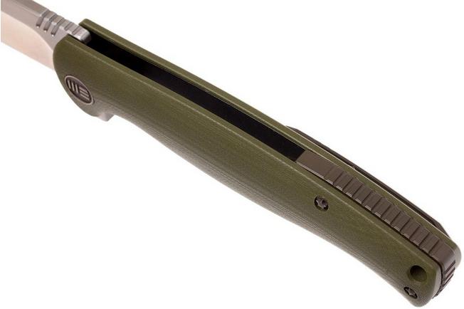 Image for WE Knife 703B pocket knife, Green G10, satin blade