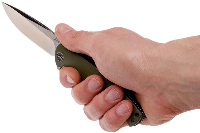 Image for WE Knife 703B pocket knife, Green G10, satin blade