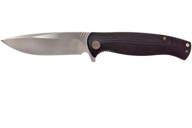 Bild für WE Knife 703F Taschenmesser, Black G10, satin blade