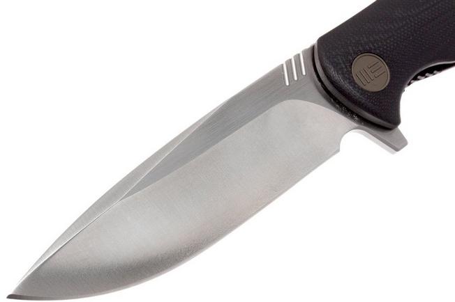 Bild für WE Knife 703F Taschenmesser, Black G10, satin blade