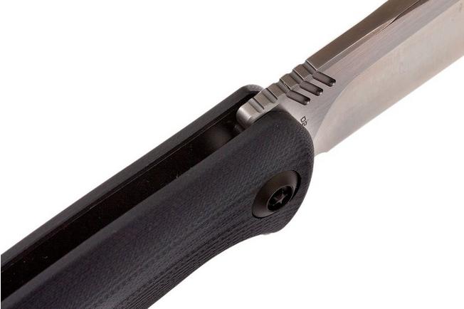 Bild für WE Knife 703F Taschenmesser, Black G10, satin blade