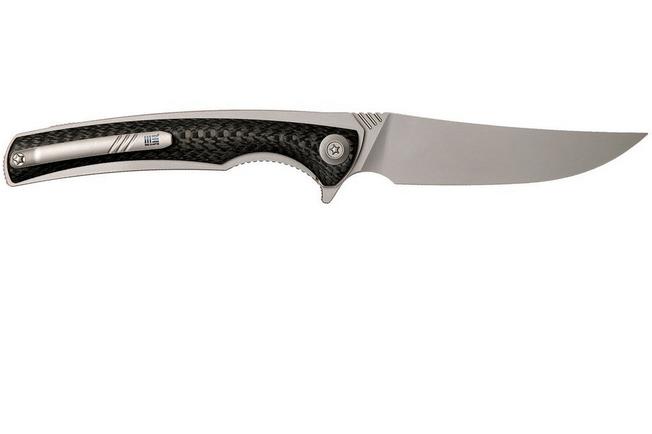 Image for WE Knife 704CFE Carbon fiber/Grey Ti, M390 pocket knife