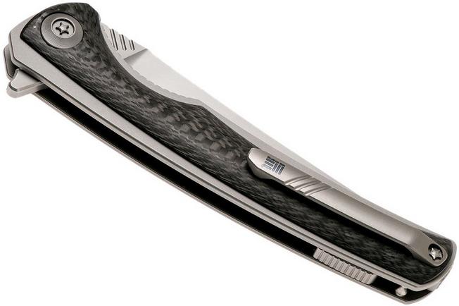 Image for WE Knife 704CFE Carbon fiber/Grey Ti, M390 pocket knife