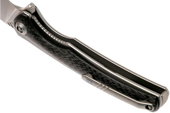 Image for WE Knife 704CFE Carbon fiber/Grey Ti, M390 pocket knife