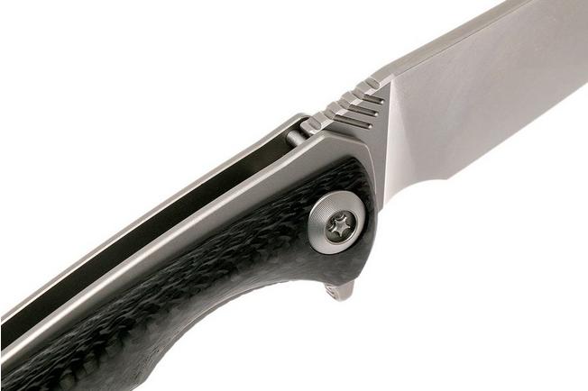 Image for WE Knife 704CFE Carbon fiber/Grey Ti, M390 pocket knife