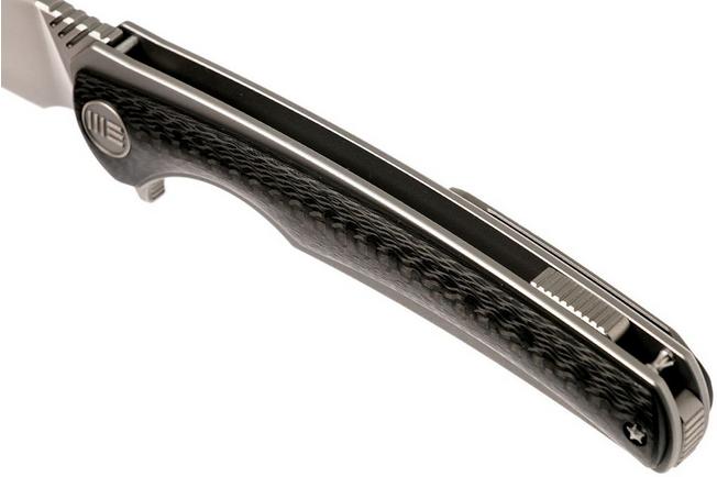 Image for WE Knife 704CFE Carbon fiber/Grey Ti, M390 pocket knife
