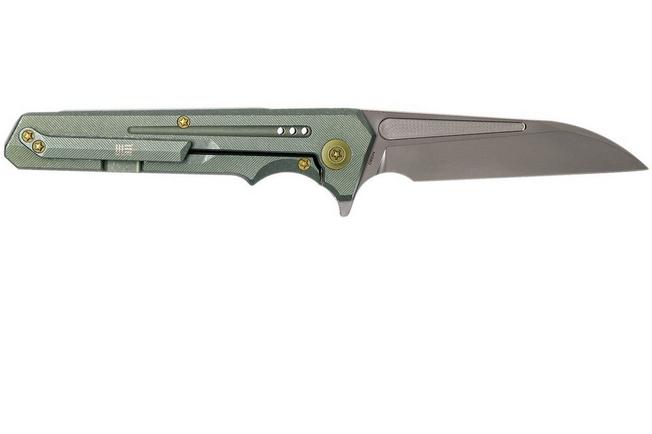 Bild für WE Knife 705B Taschenmesser, green Handle, Wharncliffe Blade