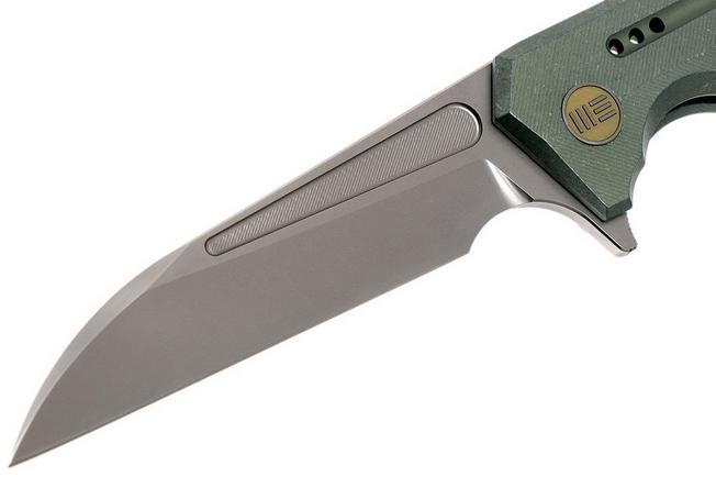 Bild für WE Knife 705B Taschenmesser, green Handle, Wharncliffe Blade