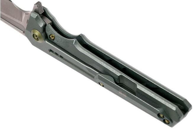 Bild für WE Knife 705B Taschenmesser, green Handle, Wharncliffe Blade