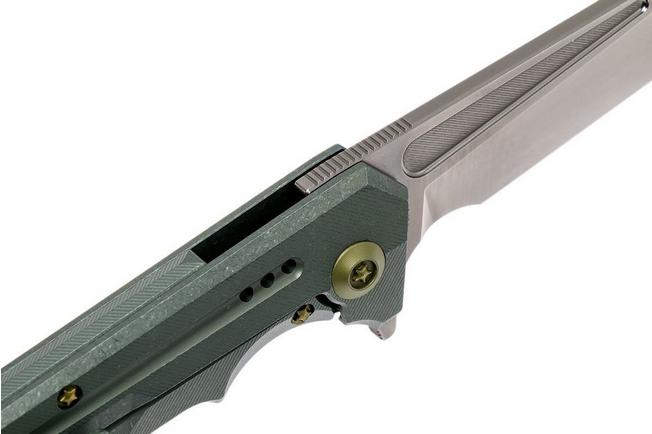 Bild für WE Knife 705B Taschenmesser, green Handle, Wharncliffe Blade