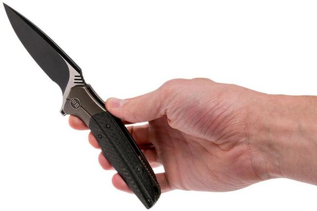 Bild für WE Knife 707C Nitida Taschenmesser, Bronze handle, Black blade