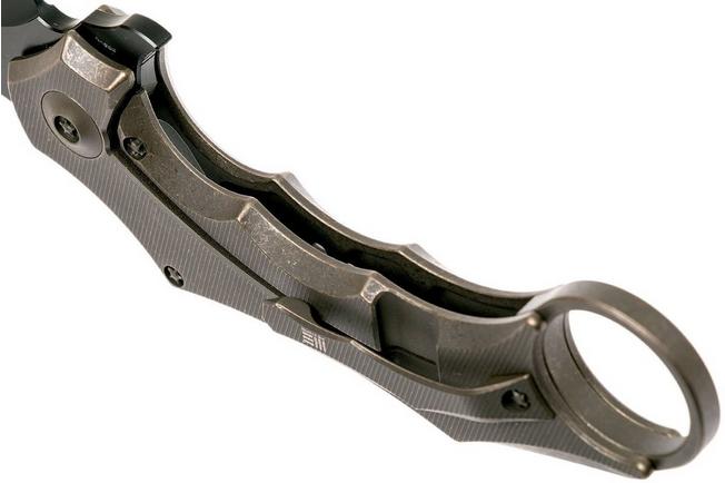 Image for WE Knife 708E Karambit pocket knife, bronze