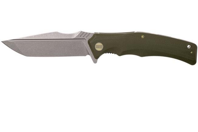 Bild für WE Knife 709B Thraex Taschenmesser, Green G10, Stonewashed blade