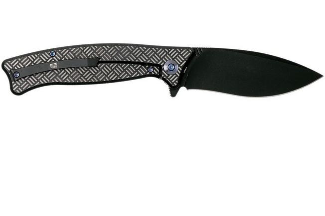 Bild für WE Knife Balaenoptera WK712E Taschenmesser, black handle, black blade