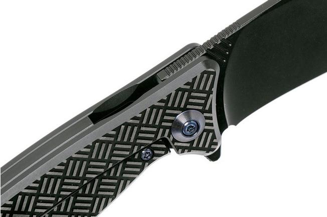 Bild für WE Knife Balaenoptera WK712E Taschenmesser, black handle, black blade