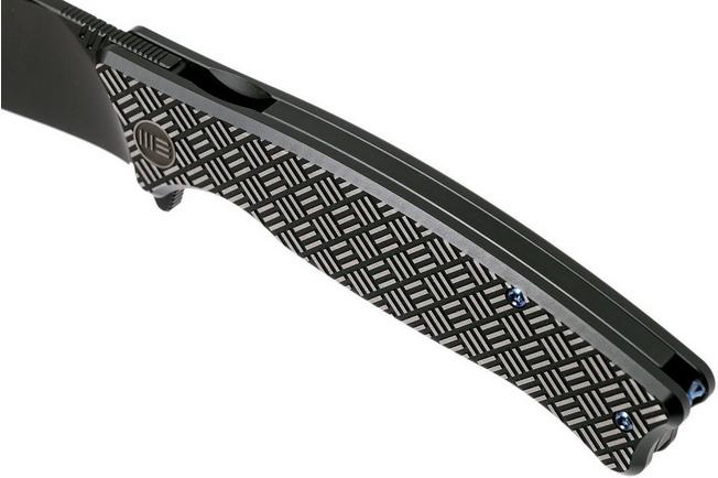 Bild für WE Knife Balaenoptera WK712E Taschenmesser, black handle, black blade