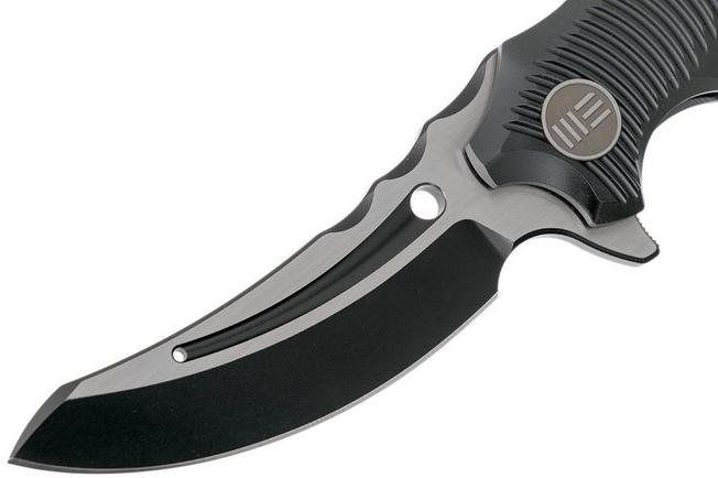 Image pour WE Knife 713D Sea Monster Black Handle, Two Tone Blade couteau de poche