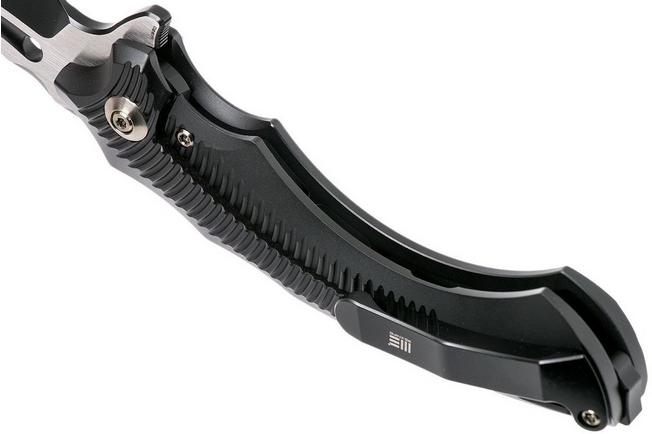 Image pour WE Knife 713D Sea Monster Black Handle, Two Tone Blade couteau de poche