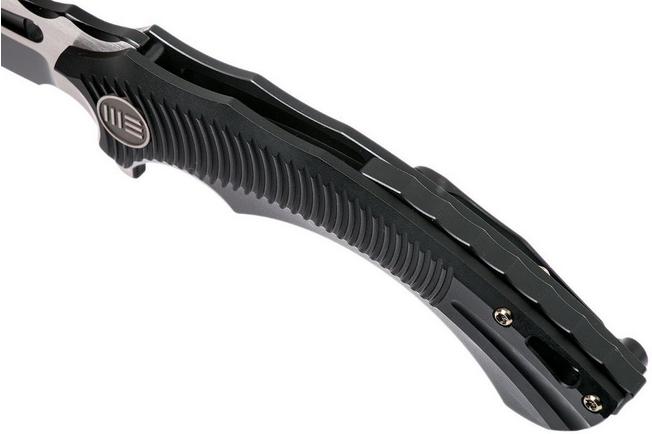 Image pour WE Knife 713D Sea Monster Black Handle, Two Tone Blade couteau de poche