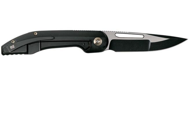 Image pour WE Knife Slipstream WK714D couteau, black, black blade, Simon Crafts design