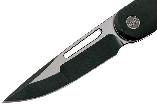 Image pour WE Knife Slipstream WK714D couteau, black, black blade, Simon Crafts design