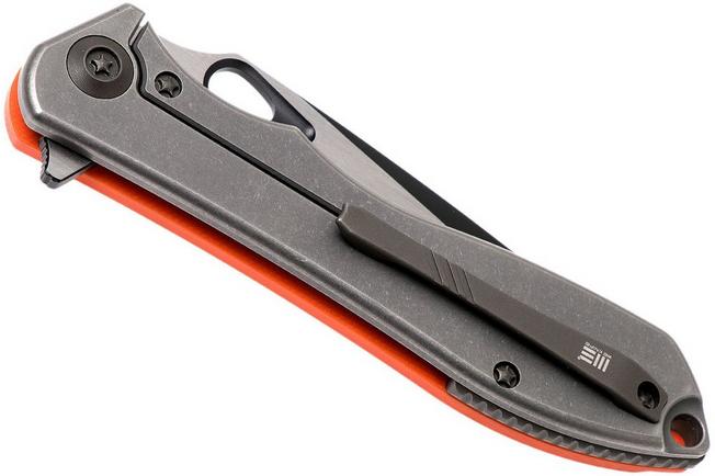 Bild für WE Knife 715A Ignition, Orange G10, Two Tone Blade, Taschenmesser