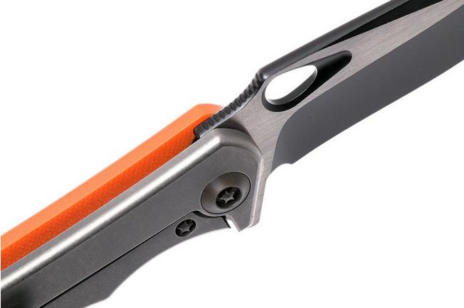 Bild für WE Knife 715A Ignition, Orange G10, Two Tone Blade, Taschenmesser