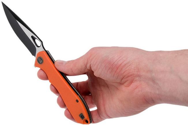 Bild für WE Knife 715A Ignition, Orange G10, Two Tone Blade, Taschenmesser