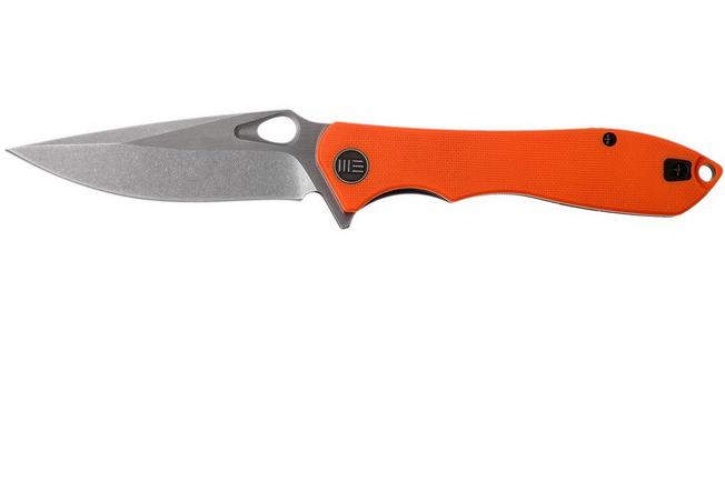Bild für WE Knife 715B Ignition, Orange G10, Stonewashed Blade, Taschenmesser
