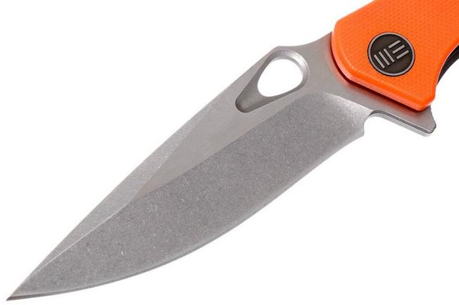 Bild für WE Knife 715B Ignition, Orange G10, Stonewashed Blade, Taschenmesser