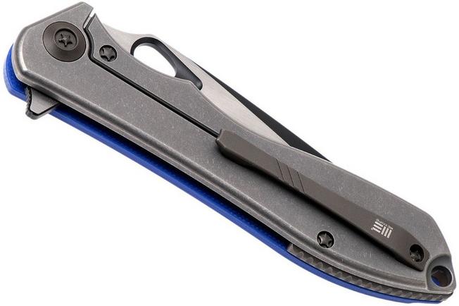 Image pour WE Knife 715C Ignition, Blue G10, Two Tone Blade, couteau de poche