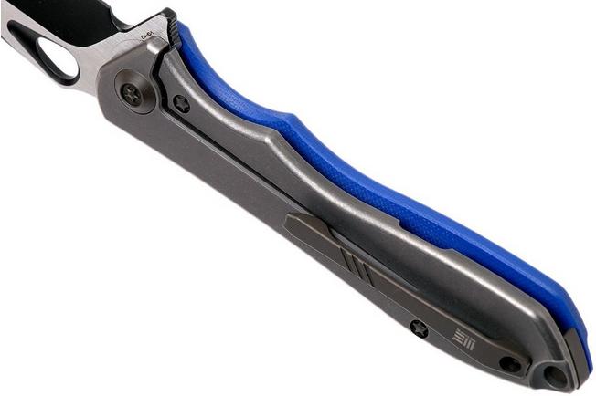 Image pour WE Knife 715C Ignition, Blue G10, Two Tone Blade, couteau de poche