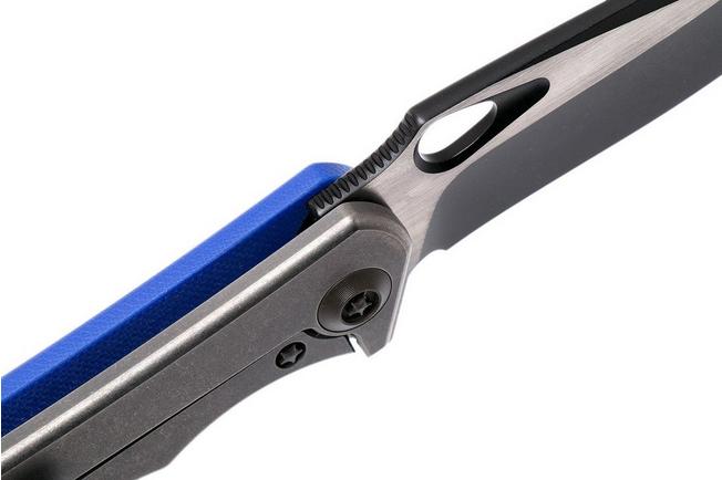 Image pour WE Knife 715C Ignition, Blue G10, Two Tone Blade, couteau de poche