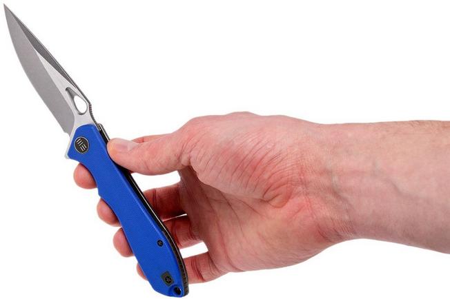 Bild für WE Knife 715D Ignition, Blue G10, Stonewashed Blade, Taschenmesser