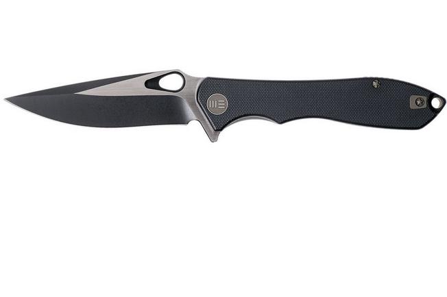 Afbeelding voor WE Knife 715E Ignition, Black G10, Two Tone Blade, zakmes