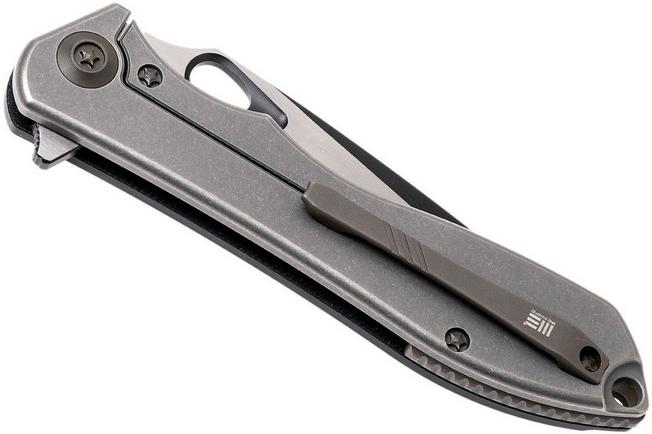 Afbeelding voor WE Knife 715E Ignition, Black G10, Two Tone Blade, zakmes
